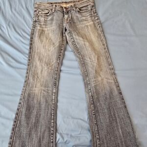 Citizens of Humanity Women’s Ingrid 002 Jeans 28 Blue Low Rise Flare Y2K Retro